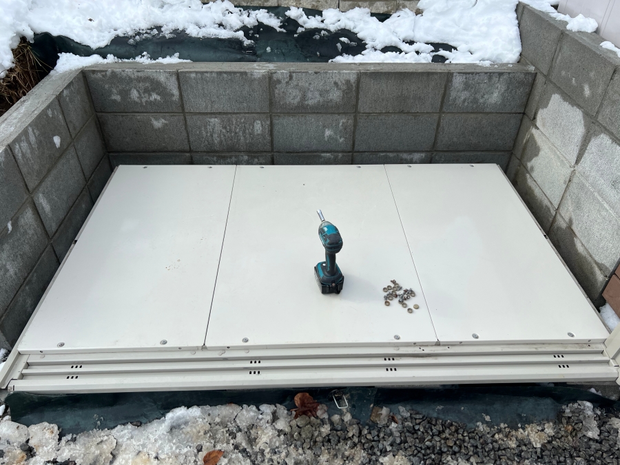 物置の床パネルの画像