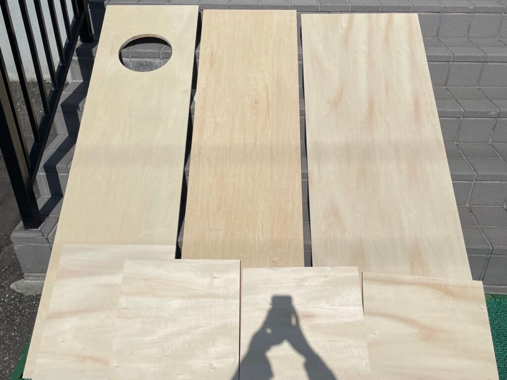 DIYで加工した木材
