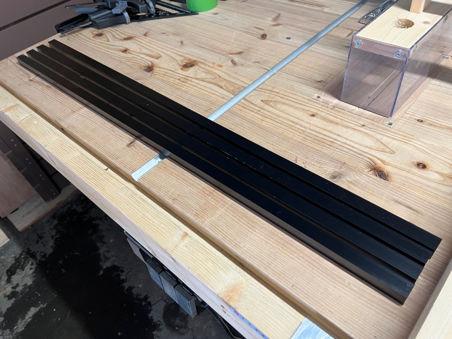 アルミ角パイプの画像