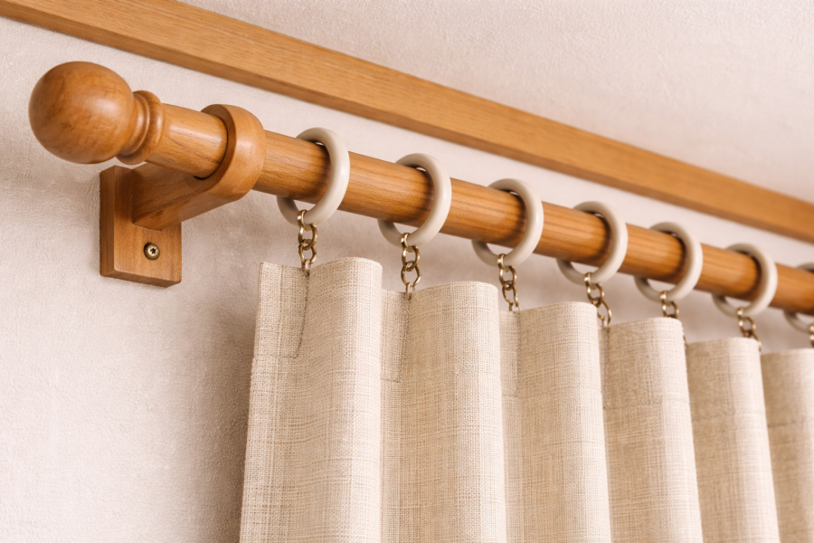 カーテンレールの画像
