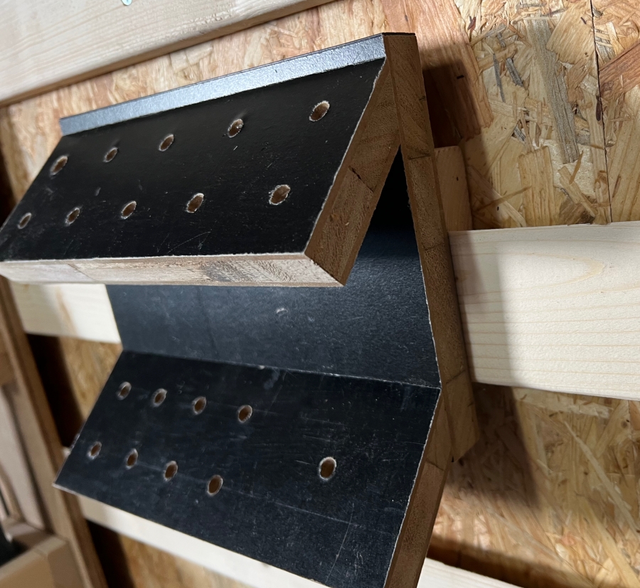 ボアビットを収納するためのフレンチクリート