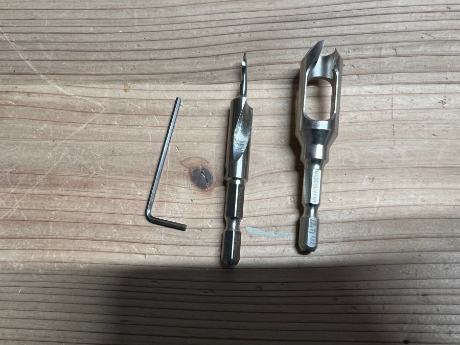 スターエムの皿取錐と埋木錐の画像