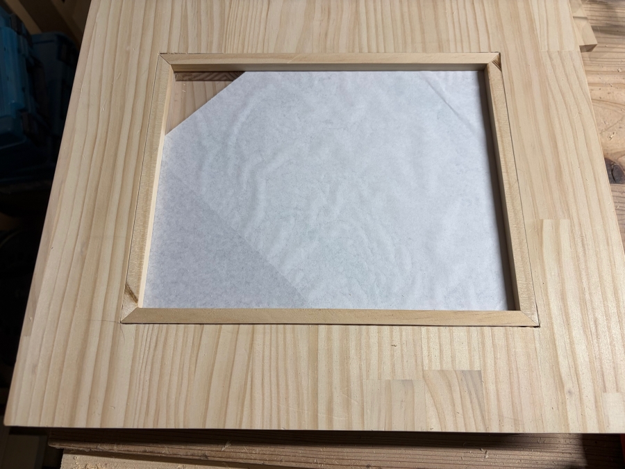 ままごとキッチン用のオーブン扉